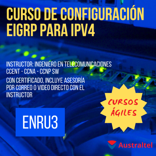 Curso de Configuración EIGRP para IPv4